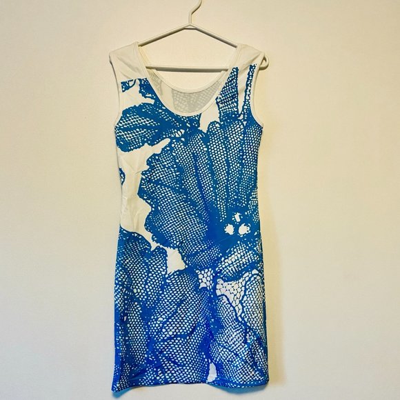 NWT Hibiscus Floral Angeleye Tank Dress S/M/L - Picture 7 of 8